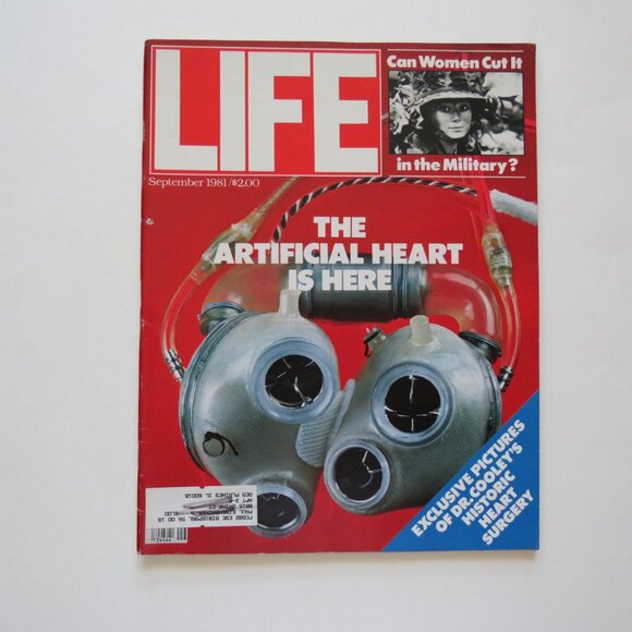 Life Magazines Can We Stop Aging? The Future & You Artificial Heart On the Cover - Picture 3 of 5
